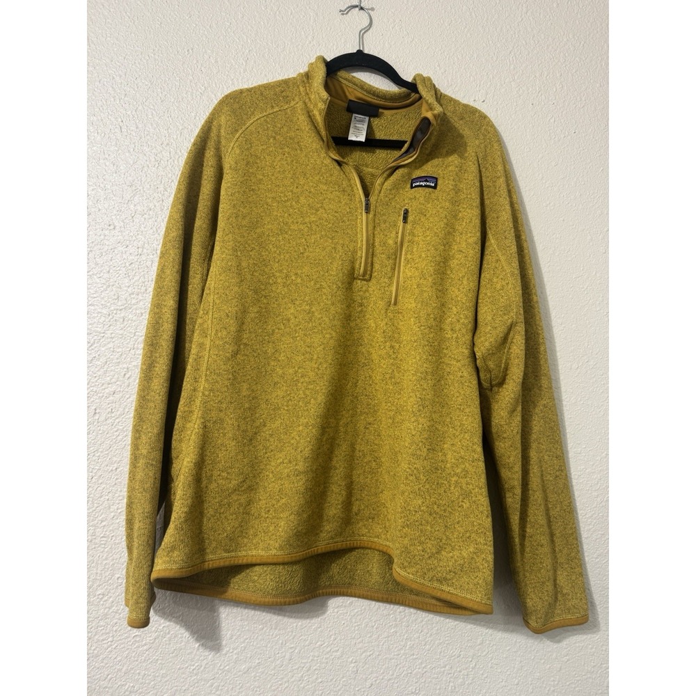 Patagonia Men's Pullover Sweater Xl Logo Outdoor Warm Hiking